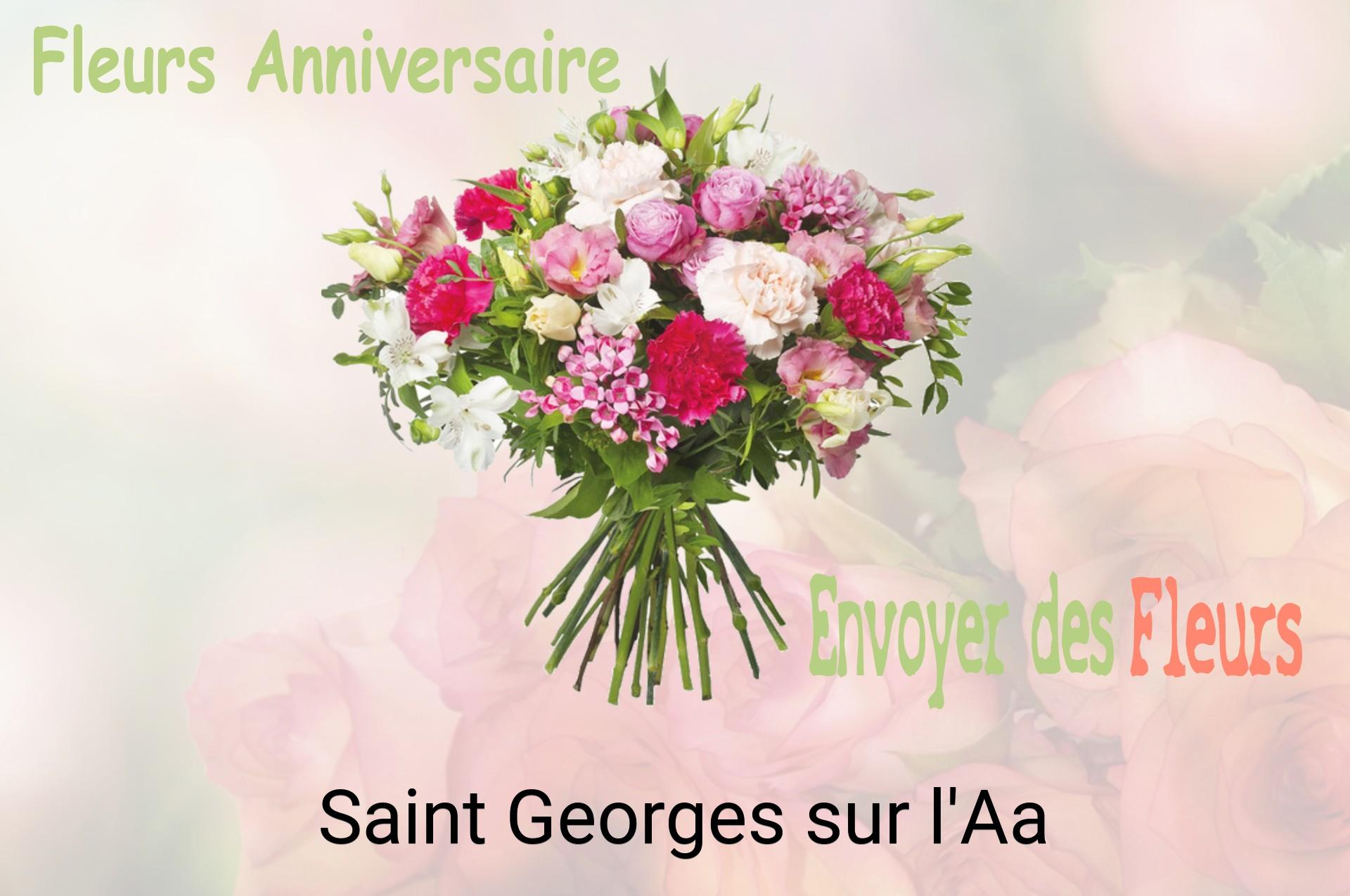Bouquet de fleurs d’anniversaire livré à Saint-Georges-sur-l'Aa