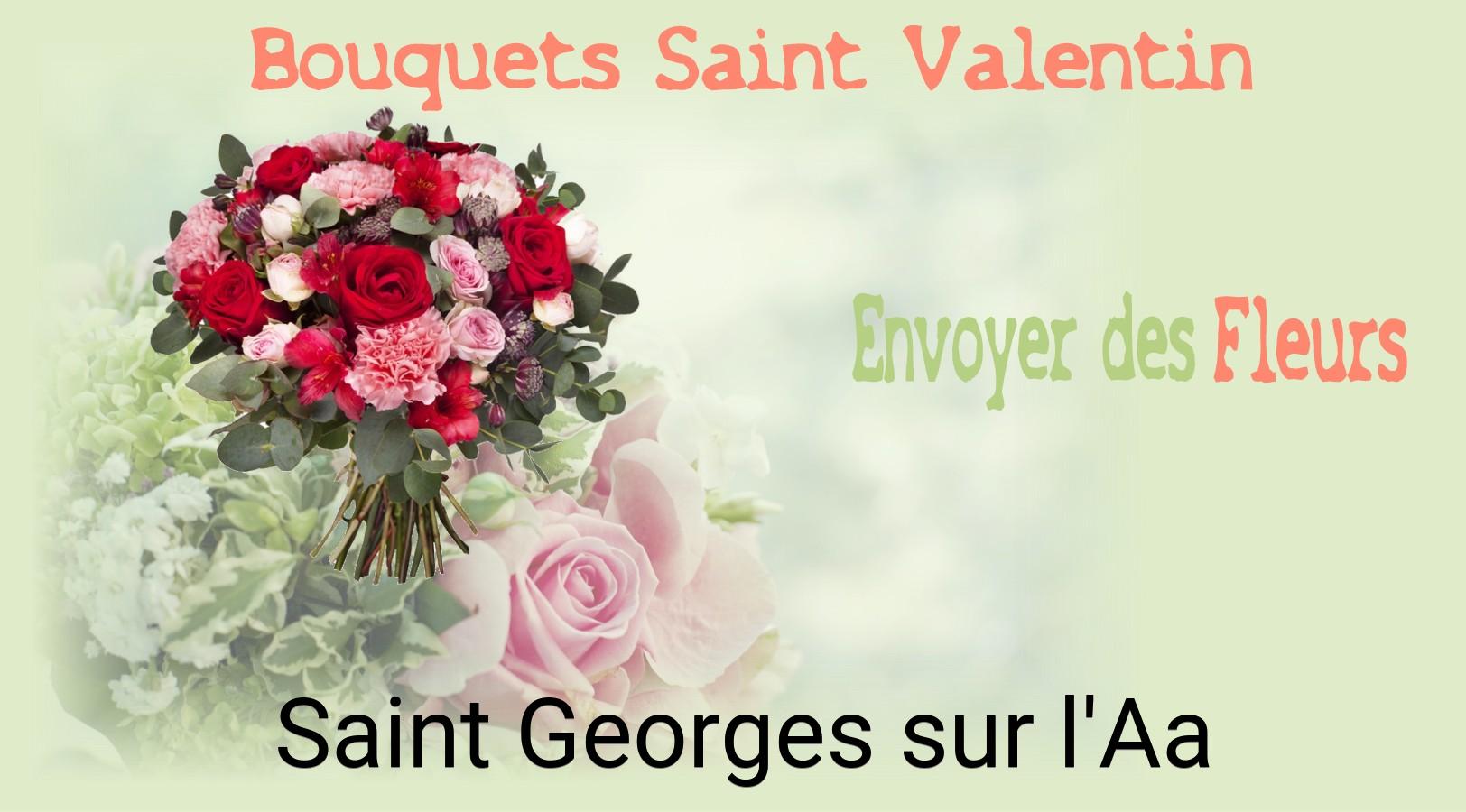 Roses de Saint-Valentin livrées à Saint-Georges-sur-l'Aa